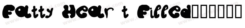 Fatty Heart Filled字体转换